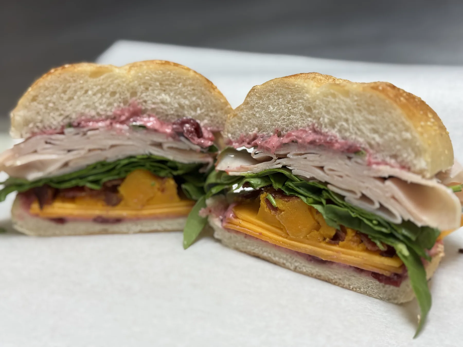 Turkey and ham hoagie from Windsor Deli